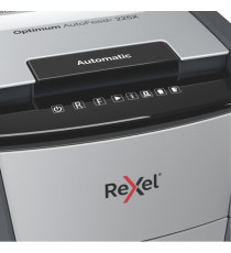Distruggidocumenti Optimum AutoFeed+ 225X - a frammenti - Rexel Distruggidocumenti Optimum AutoFeed+ 225X - a frammenti - Rexel