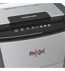 Distruggidocumenti Optimum AutoFeed+ 225X - a frammenti - Rexel Distruggidocumenti Optimum AutoFeed+ 225X - a frammenti - Rexel