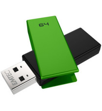 Emtec - Usb 2.0 - C350 - 64 GB - Verde Emtec - Usb 2.0 - C350 - 64 GB - Verde