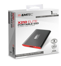 Emtec - X210 External - 1024GG - con cover protettiva - ECSSD1TX210 Emtec - X210 External - 1024GG - con cover protettiva - ECSSD1TX210