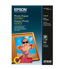 Epson - Photo Paper Glossy - A3+ - 20 Fogli - C13S042535 Epson - Photo Paper Glossy - A3+ - 20 Fogli - C13S042535
