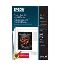 Epson - Photo Quality Inkjet Paper - A4 - 100 Fogli - C13S041061 Epson - Photo Quality Inkjet Paper - A4 - 100 Fogli - C13S041061