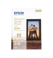 Epson - Premium Glossy Photo Paper - 13x18cm - 30 Fogli - C13S042154 Epson - Premium Glossy Photo Paper - 13x18cm - 30 Fogli - C13S042154