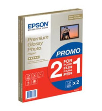 Epson - Premium Glossy Photo Paper - A4 - 2x 15 Fogli - C13S042169 Epson - Premium Glossy Photo Paper - A4 - 2x 15 Fogli - C13S042169