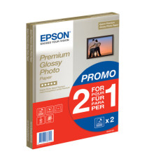 Epson - Premium Glossy Photo Paper - A4 - 2x 15 Fogli - C13S042169 Epson - Premium Glossy Photo Paper - A4 - 2x 15 Fogli - C13S042169