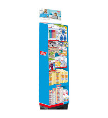 Espositore da terra - nastri e accessori - 161 x 40 x 30 cm - Tesa Espositore da terra - nastri e accessori - 161 x 40 x 30 cm - Tesa