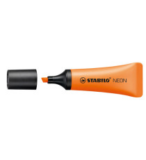 Evidenziatore stabilo Neon - punta a scalpello - tratto da 2,0-5,0mm - colore arancio  - Stabilo Evidenziatore stabilo Neon - punta a scalpello - tratto da 2,0-5,0mm - colore arancio  - Stabilo