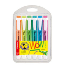 Evidenziatore Swing Cool Fluo - colori assortiti - Stabilo - conf. 6 pezzi