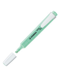 Evidenziatore Swing Cool pastel - punta a scalpello - tratto 1 - 4 mm - verde menta 116 - Stabilo Evidenziatore Swing Cool pastel - punta a scalpello - tratto 1 - 4 mm - verde menta 116 - Stabilo