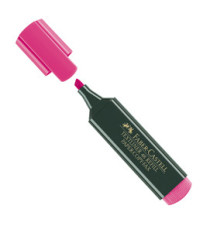 Evidenziatore Textliner 48 -  punta di 3 differenti larghezze: 5,0-3,0-1,0mm - fucsia - Faber-Castell Evidenziatore Textliner 48 -  punta di 3 differenti larghezze: 5,0-3,0-1,0mm - fucsia - Faber-Castell