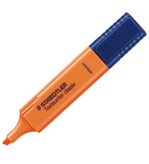 Evidenziatore Textsurfer Classic - punta a scalpello -  tratto 1,0mm-5,0mm - arancio  - Staedtler Evidenziatore Textsurfer Classic - punta a scalpello -  tratto 1,0mm-5,0mm - arancio  - Staedtler