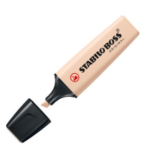 Evidenziatori Stabilo Boss NatureColors - tratto 2 + 5 mm - colori assortiti - Stabilo - astuccio 4 pezzi