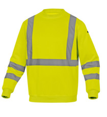Felpa sportiva Astral - alta visibilità - tg. XXL - giallo fluo - Deltaplus Felpa sportiva Astral - alta visibilità - tg. XXL - giallo fluo - Deltaplus