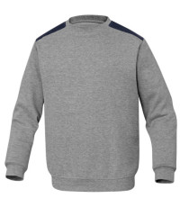 Felpa sportivo Olino - pile - tg. XXL - grigio - Deltaplus Felpa sportivo Olino - pile - tg. XXL - grigio - Deltaplus