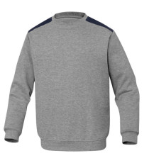 Felpa sportivo Olino - pile - tg. XXL - grigio - Deltaplus Felpa sportivo Olino - pile - tg. XXL - grigio - Deltaplus