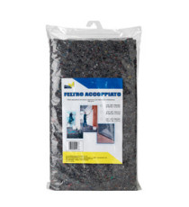 Feltro accoppiato - con base antiscivolo - in busta - 1 x 3,5 m - Garden Friend
