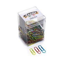 Fermagli - colori e misure assortite - 125 gr - metallo - Leone