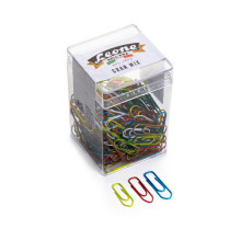 Fermagli - colori e misure assortite - 125 gr - metallo - Leone