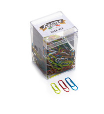 Fermagli - colori e misure assortite - 125 gr - metallo - Leone