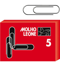 Fermagli zincati - n. 5 - 5 cm - Molho Leone - conf. 100 pezzi