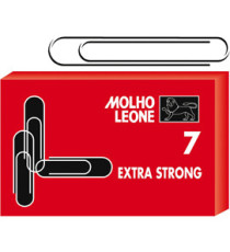 Fermagli zincati - n. 7 - 7,5 cm - Molho Leone - conf. 25 pezzi Fermagli zincati - n. 7 - 7,5 cm - Molho Leone - conf. 25 pezzi