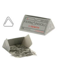 Fermangoli Zenith 815 - acciaio inox - Zenith - conf. 50 pezzi