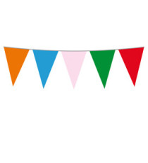 Festone bandiere - multicolor - 10mt - Big Party Festone bandiere - multicolor - 10mt - Big Party