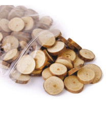 Fettine di legno naturale - CWR - conf. 100 pezzi