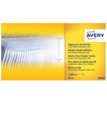 Fili standard per sparafili - 4 cm - trasparente - Avery - conf. 5000 pezzi Fili standard per sparafili - 4 cm - trasparente - Avery - conf. 5000 pezzi
