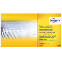 Fili standard per sparafili - 4 cm - trasparente - Avery - conf. 5000 pezzi Fili standard per sparafili - 4 cm - trasparente - Avery - conf. 5000 pezzi