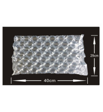 Film cuscino a bolle WiRoll - per macchina Wi1000 - 40 x 29 cm - lunghezza film 300 m - Titanium Film cuscino a bolle WiRoll - per macchina Wi1000 - 40 x 29 cm - lunghezza film 300 m - Titanium