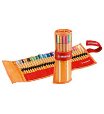 Fineliner Point 88 - tratto 0,4 mm - colori assortiti - Stabilo - rollerset 30 pezzi Fineliner Point 88 - tratto 0,4 mm - colori assortiti - Stabilo - rollerset 30 pezzi