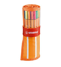 Fineliner Point 88 - tratto 0,4 mm - colori assortiti - Stabilo - rollerset 30 pezzi Fineliner Point 88 - tratto 0,4 mm - colori assortiti - Stabilo - rollerset 30 pezzi