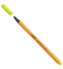 Fineliner Point 88 - tratto 0,4 mm - giallo neon 024 - Stabilo