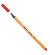 Fineliner Point 88 - tratto 0,4 mm - rosso 40 - Stabilo Fineliner Point 88 - tratto 0,4 mm - rosso 40 - Stabilo