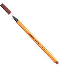 Fineliner Point 88 - tratto 0,4 mm - terra di siena bruciata 75 - Stabilo Fineliner Point 88 - tratto 0,4 mm - terra di siena bruciata 75 - Stabilo