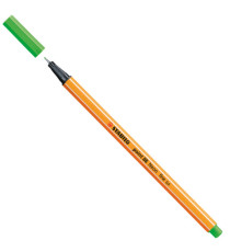 Fineliner Point 88 - tratto 0,4 mm - verde fluo 033 - Stabilo