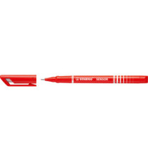 Fineliner Stabilo Sensor - tratto 0,3mm - rosso - Stabilo Fineliner Stabilo Sensor - tratto 0,3mm - rosso - Stabilo