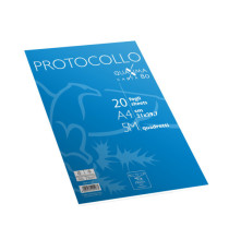 Fogli protocollo - A4 - 5 mm - 80 gr - Pigna - conf. 20 pezzi Fogli protocollo - A4 - 5 mm - 80 gr - Pigna - conf. 20 pezzi