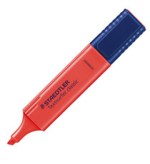 Evidenziatore - Textsurfer Classic - punta a scalpello - tratto1 - 5 mm - rosso - Staedtler