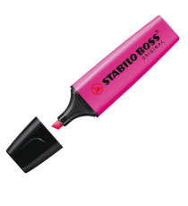 Evidenziatore Boss Original - punta a scalpello - tratto 2 - 5 mm - colori assortiti - Stabilo - busta 8 pezzi