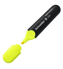 Evidenziatore Job - punta a scalpello - tratto da 1,0-5,0mm - colore giallo - Schneider Evidenziatore Job - punta a scalpello - tratto da 1,0-5,0mm - colore giallo - Schneider