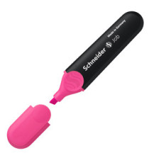 Evidenziatore Job - punta a scalpello - tratto da 1,0-5,0mm - colore rosa  - Schneider Evidenziatore Job - punta a scalpello - tratto da 1,0-5,0mm - colore rosa  - Schneider