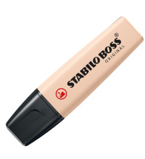 Evidenziatore Stabilo Boss NatureColors - tratto 2 + 5 mm - sabbia - Stabilo Evidenziatore Stabilo Boss NatureColors - tratto 2 + 5 mm - sabbia - Stabilo