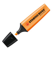 Evidenziatore Stabilo Boss Original - punta a scalpello - tratto da 2 - 5 mm - colori assortiti - Stabilo - conf. 4 pezz