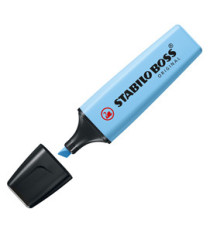 Evidenziatore Stabilo Boss Pastel - tratto 2 - 5 mm - azzurro cielo 112 - Stabilo Evidenziatore Stabilo Boss Pastel - tratto 2 - 5 mm - azzurro cielo 112 - Stabilo