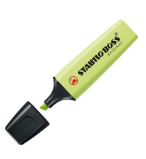 Evidenziatore Stabilo Boss Pastel - tratto 2 - 5 mm - verde lime 133 - Stabilo Evidenziatore Stabilo Boss Pastel - tratto 2 - 5 mm - verde lime 133 - Stabilo