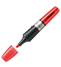 Evidenziatore Stabilo Luminator - punta a scalpello - tratto 2 -5 mm - rosso - Stabilo