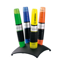 Evidenziatore Stabilo Luminator - punta a scalpello - tratto 2,0-5,0mm - set 4 colori - Stabilo Evidenziatore Stabilo Luminator - punta a scalpello - tratto 2,0-5,0mm - set 4 colori - Stabilo