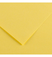 Foglio Colorline - 70x100 cm - 220 gr - giallo paglia - Canson